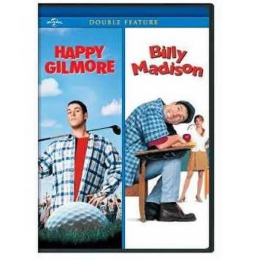 Adam Sandler Double Feature, Happy Gilmore & Billy Madison DVD